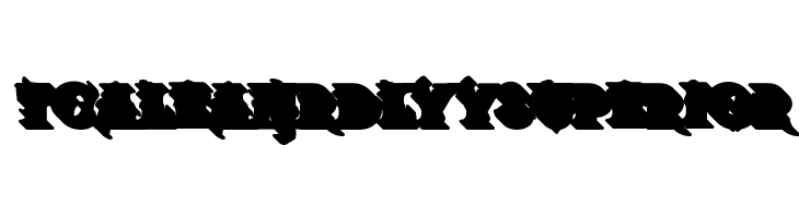 BTX-Chaos-Made-Shadow Regular  Free Fonts Download