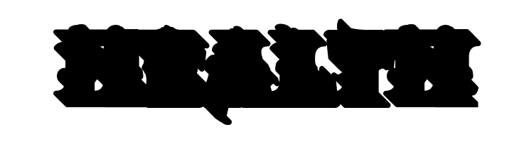 BTX-Chaos-Made-Shadow Regular  Free Fonts Download