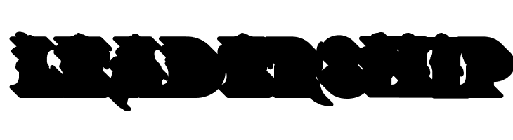 BTX-Chaos-Made-Shadow Regular  Free Fonts Download