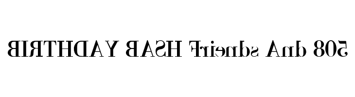 BackBod  Free Fonts Download