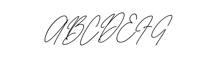 Bangli Kintamani Monoline Slant Italic  Free Fonts Download