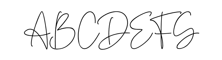 Denira Signature  Free Fonts Download