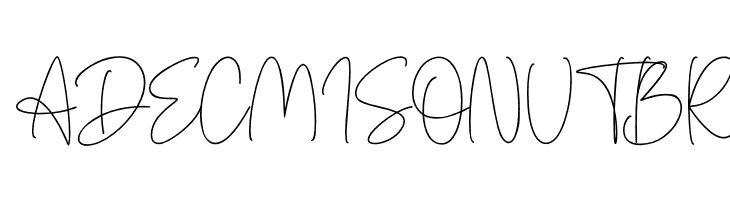 Denira Signature  Free Fonts Download