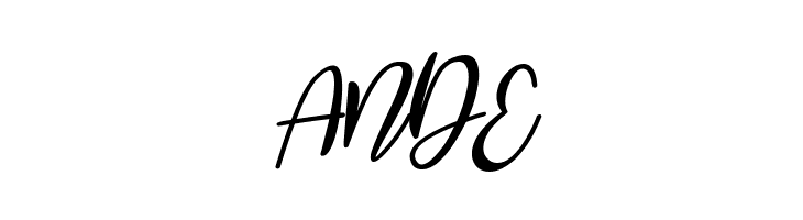 Nanda Lovely Bold Italic  Free Fonts Download