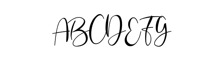 Nanda Lovely  Free Fonts Download