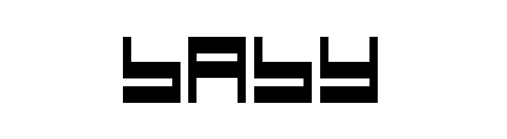 BM maze A9  Free Fonts Download