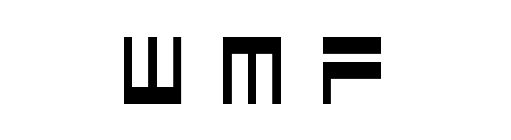 BM maze A9  Free Fonts Download