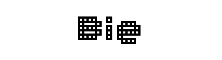 BM block A15  Free Fonts Download