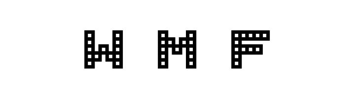 BM block A15  Free Fonts Download