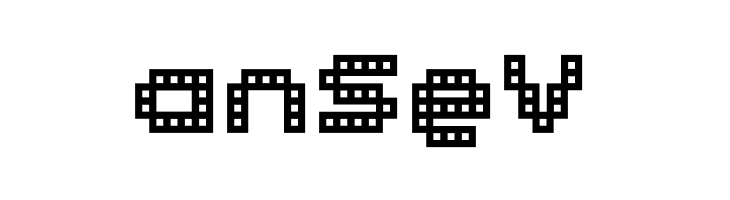 BM block A15  Free Fonts Download