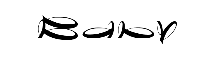 Danzante typeface Regular  Free Fonts Download