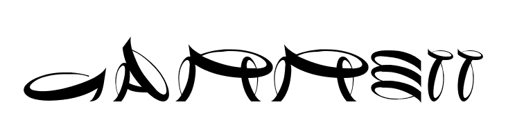 Danzante typeface Regular  Free Fonts Download