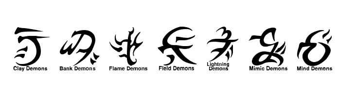 Warded Man  Free Fonts Download