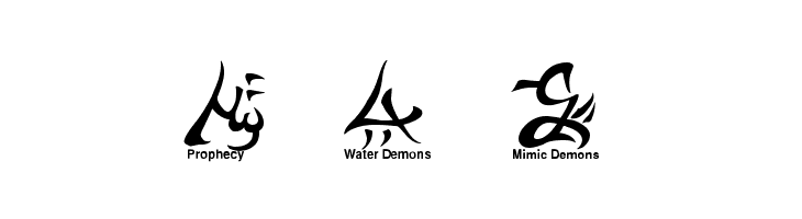 Warded Man  Free Fonts Download