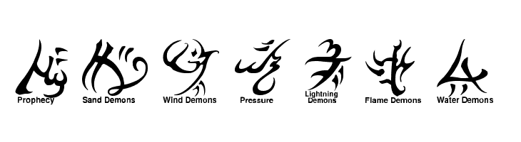 Warded Man  Free Fonts Download