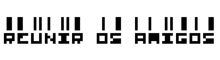 SmallBars  Free Fonts Download