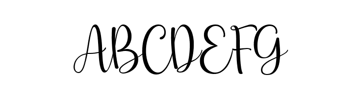 Anissa Regular  Free Fonts Download