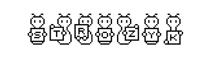 Alien ABC  Free Fonts Download