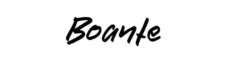 Bostwy  Free Fonts Download