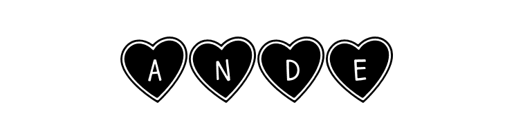 (True_Love_Hearts)  Free Fonts Download