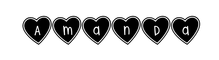 (True_Love_Hearts)  Free Fonts Download