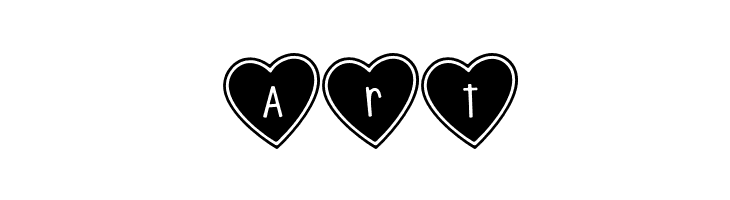 (True_Love_Hearts)  Free Fonts Download