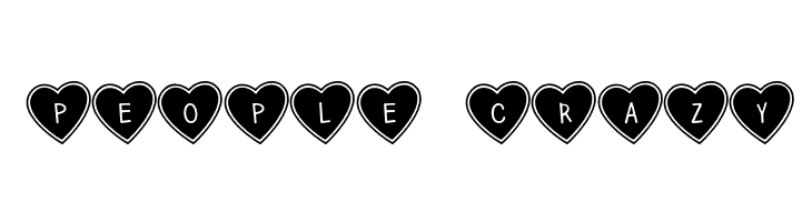 (True_Love_Hearts)  Free Fonts Download
