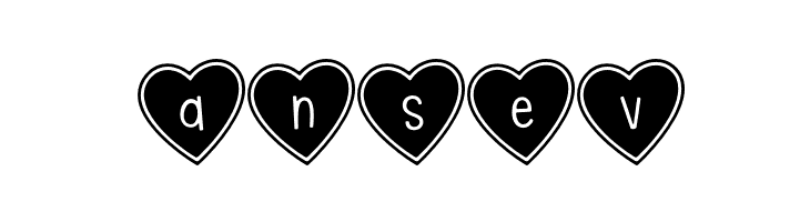 (True_Love_Hearts)  Free Fonts Download