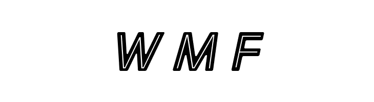 Market Fresh Inline Bold All Caps Italic  Free Fonts Download