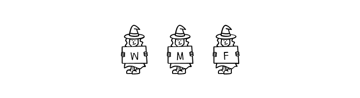 Spooky*Witch*Letters  Free Fonts Download