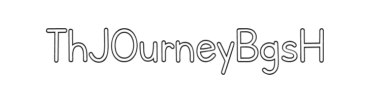 Letters for Learners Outline  Free Fonts Download