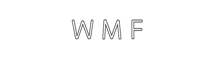 Letters for Learners Outline  Free Fonts Download