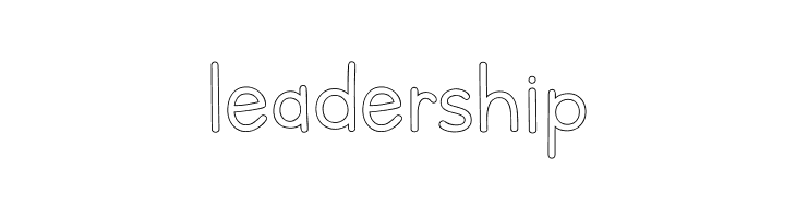 Letters for Learners Outline Light  Free Fonts Download