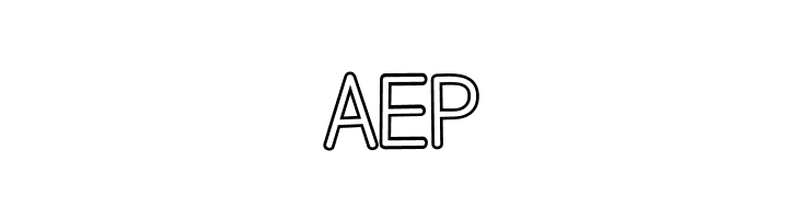 Letters for Learners Outline Bold  Free Fonts Download