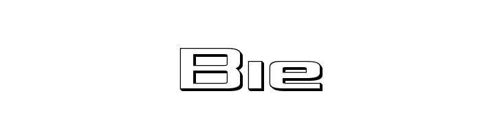 Concielian 3D  Free Fonts Download