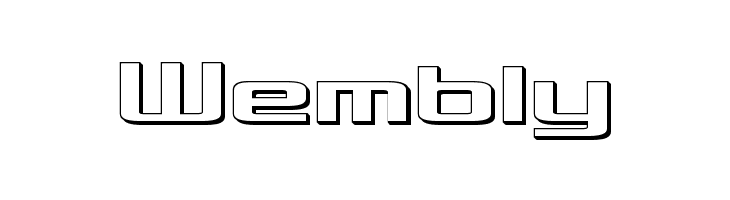 Concielian 3D  Free Fonts Download