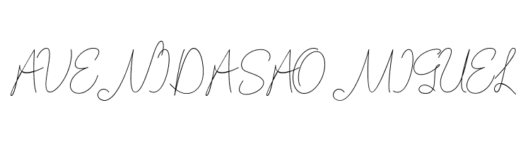 Bordershine Monoline  Free Fonts Download