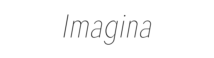 Engula Thin Italic  Free Fonts Download