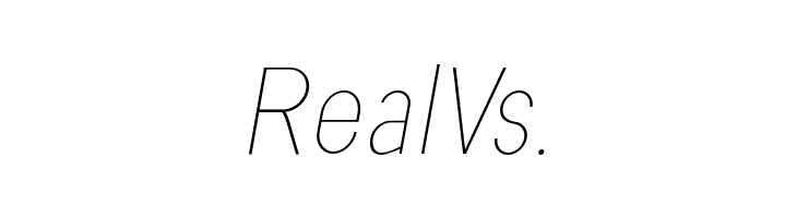 Engula Thin Italic  Free Fonts Download