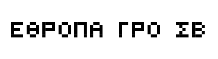 GreekBearTinyE  Free Fonts Download
