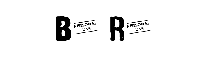 CF Punk Fashion PERSONAL Regular  Free Fonts Download