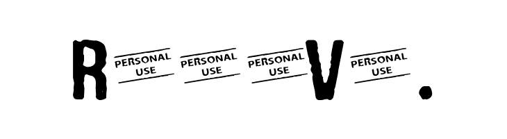 CF Punk Fashion PERSONAL Regular  Free Fonts Download