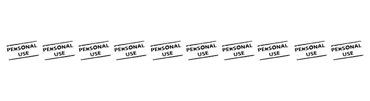 CF Punk Fashion PERSONAL Regular  Free Fonts Download