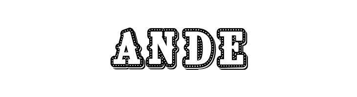 CF Le grand cirque Personal Regular  Free Fonts Download