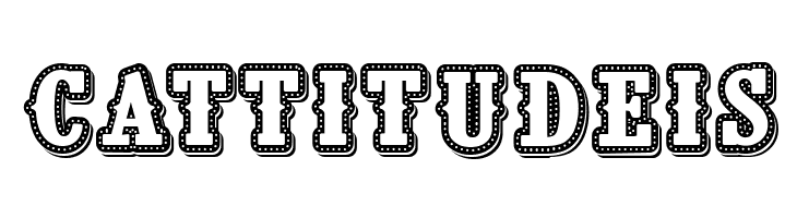 CF Le grand cirque Personal Regular  Free Fonts Download