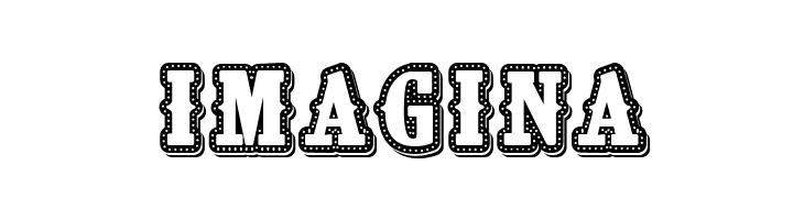 CF Le grand cirque Personal Regular  Free Fonts Download