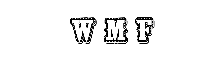 CF Le grand cirque Personal Regular  Free Fonts Download