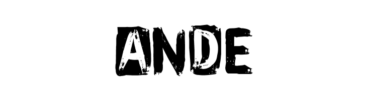 CF Punk Songwriter Rough PERSO Regular  Free Fonts Download