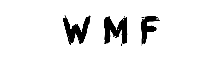 CF Punk Songwriter Rough PERSO Regular  Free Fonts Download