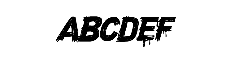 CF Night of Terror PERSONAL Regular  Free Fonts Download